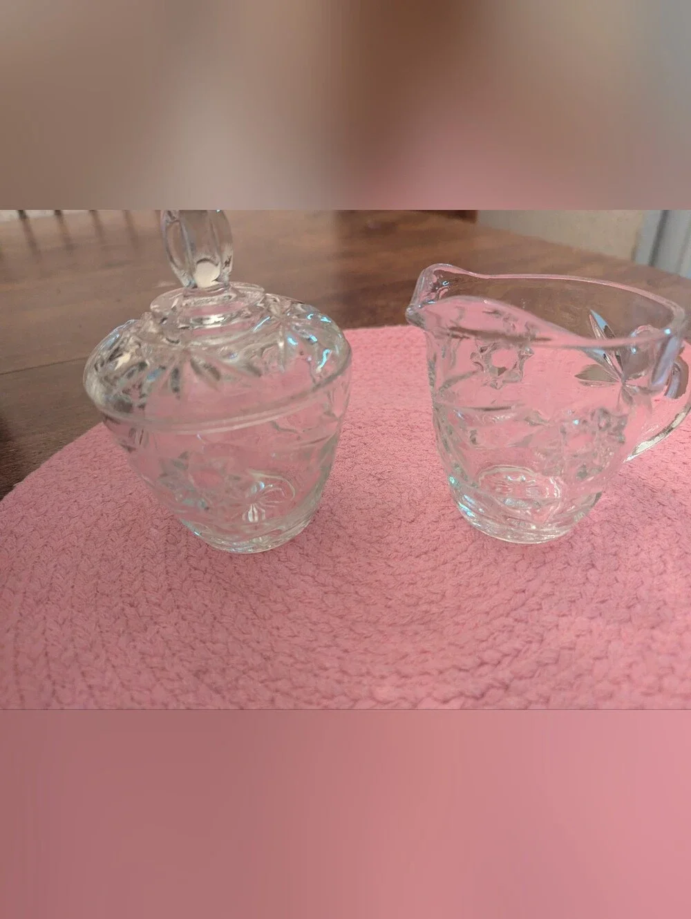 Sugar Bowl & Creamer
